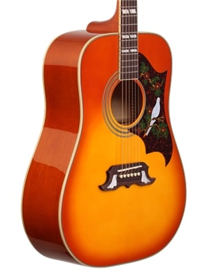 Epiphone Dove Studio Solid Top Acoustic Electric Guitar Violinburst